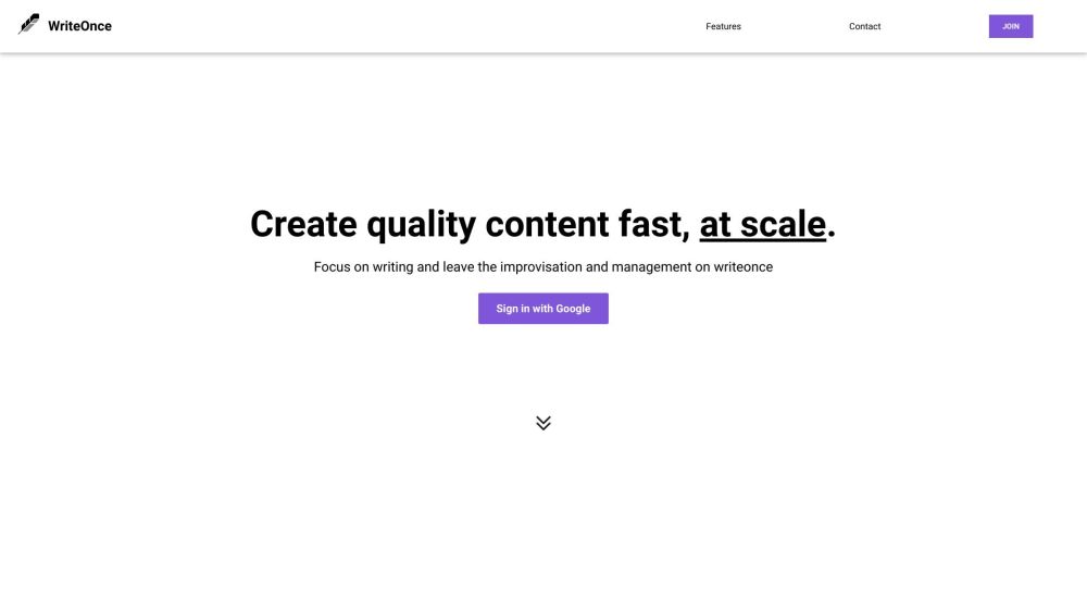 WriteOnce: AI-Driven Content Creation & Multi-Platform Distribution