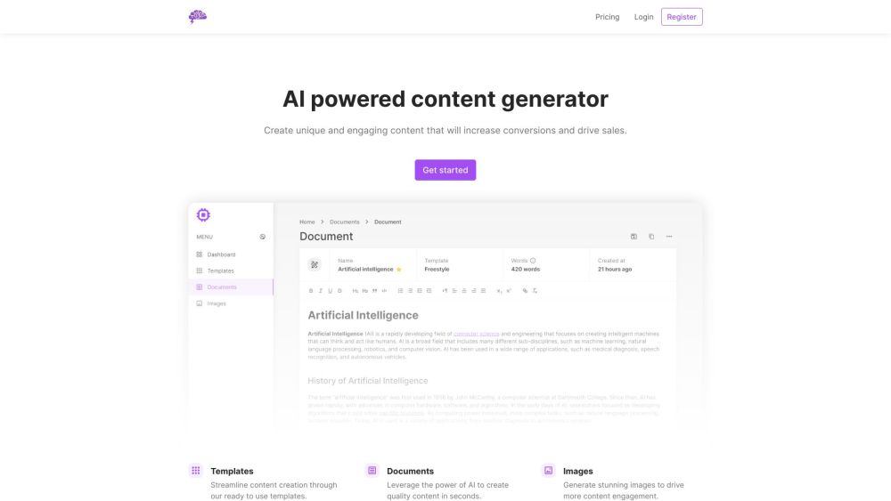 Freelino AI: AI-Powered, SEO-Optimized, 10X Faster Content Creation Tool