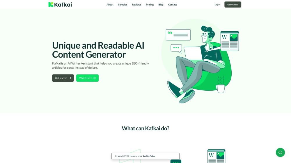 Kafkai : Advanced AI Writer & Content Generation Tool - Featured on Best AI Tool