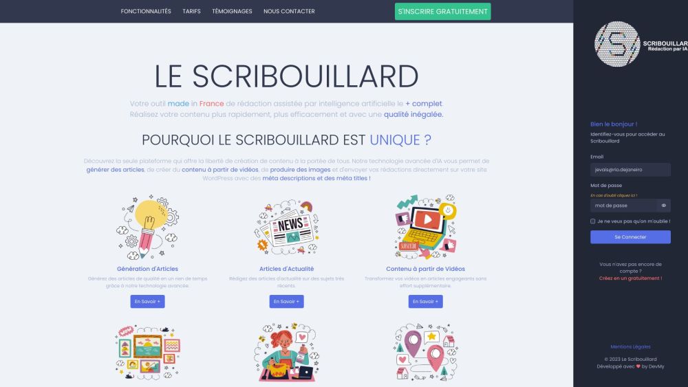 Le Scribouillard: Rédaction SEO Rapide, Efficace et Made in France