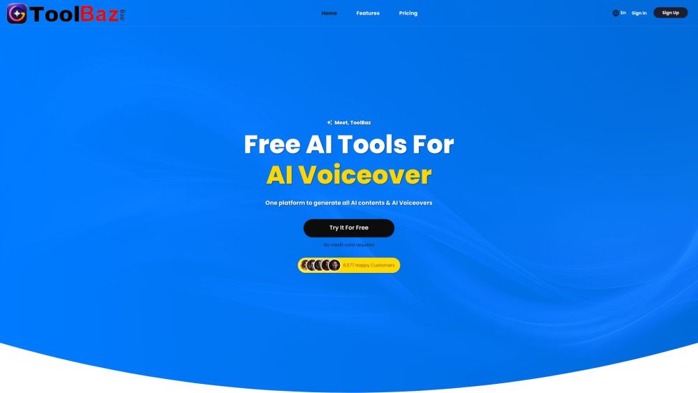 ToolBaz: AI Writer, Images, Voiceovers, ChatBots