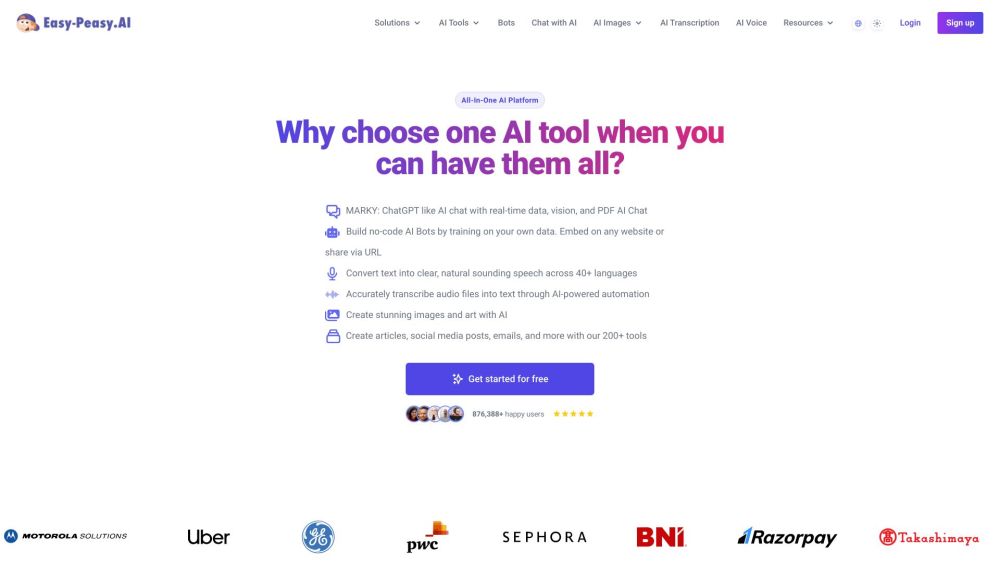 Easy-Peasy.AI: AI Content & Copywriting Tools, 10X Faster Writing