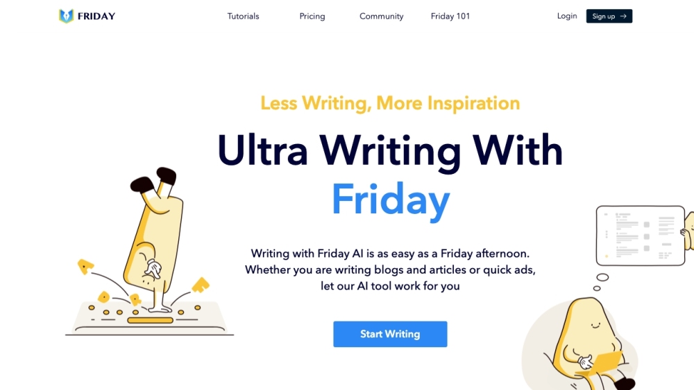 HeyFriday: AI Writer for Efficient, Quick, & Money-Saving Content Creation