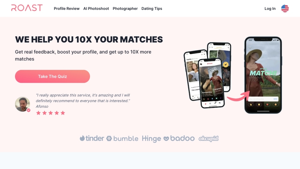 ROAST: Data-Driven Feedback, Expert Insights, Boost Matches