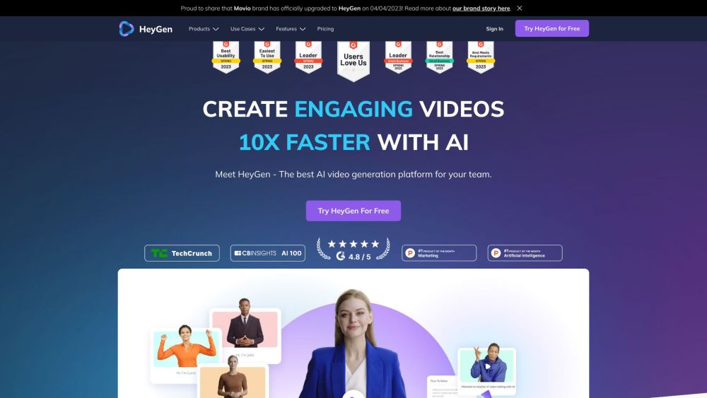 HeyGen: AI Video Creation, Avatar Customization, Voice Cloning