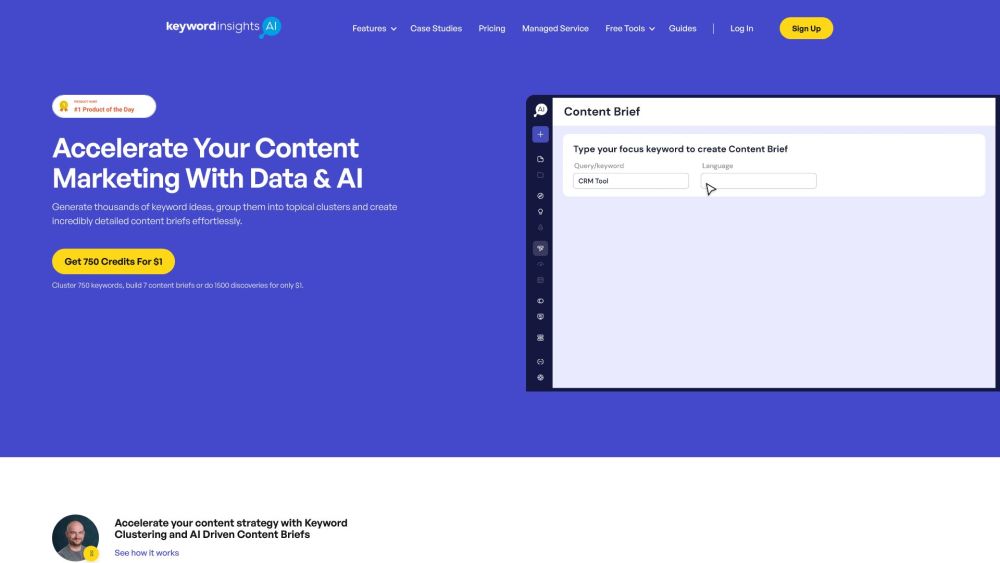 Keyword Insights: AI SEO & Content Marketing Platform – Keyword Clustering, Search Intent Mapping, Content Briefs