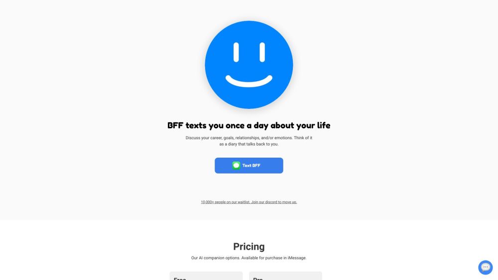 BFF: AI Companion : Chat, Goals, Emotions, Career, Relationships