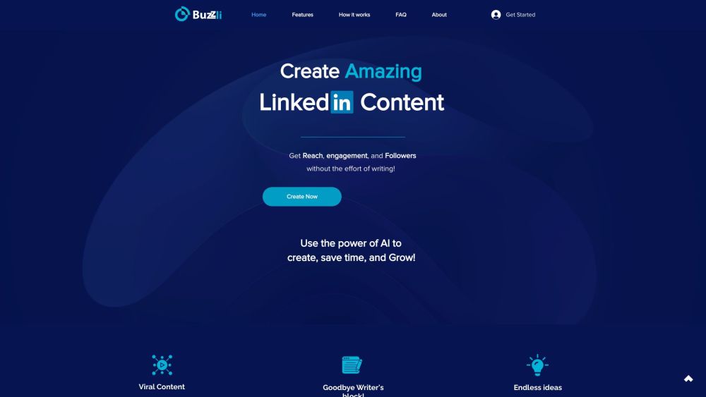 Buzzli: AI LinkedIn Assistant, Content Boost, SEO Growth