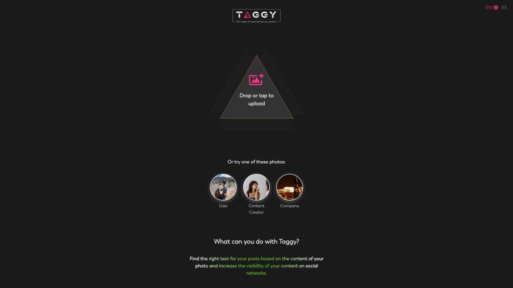 Taggy: Boost Visibility, Engaging Captions & Hashtags