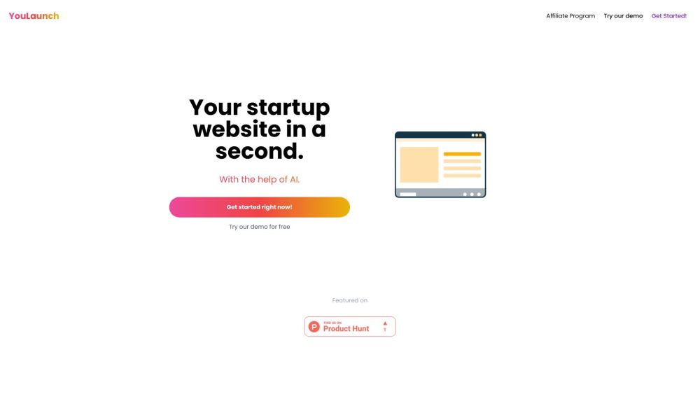 YouLaunch : AI Websites, No Coding, Professional Design