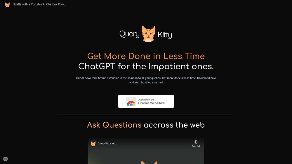 Query Kitty: NFT/DeFi Toolkit with ChatGPT, Trading Terminal, Discord Bot & App