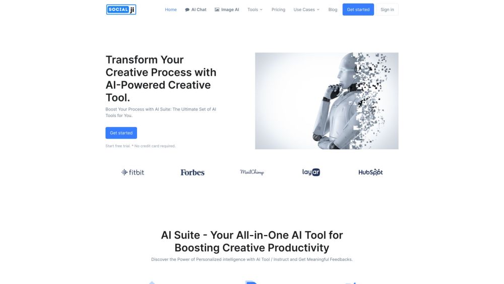 Socialji.com: AI Marketplace with 45+ Tools for Digital Transformation : AI Chat, Text-to-Image & More