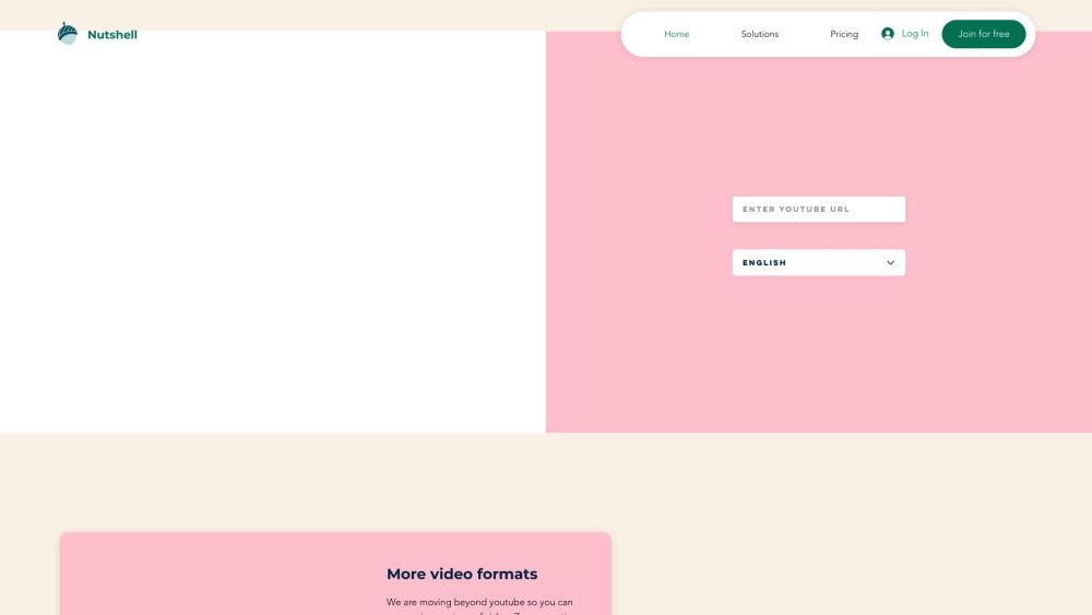 Nutshell Summaries: AI-Powered YouTube Condenser : Save Time, Maximize Learning