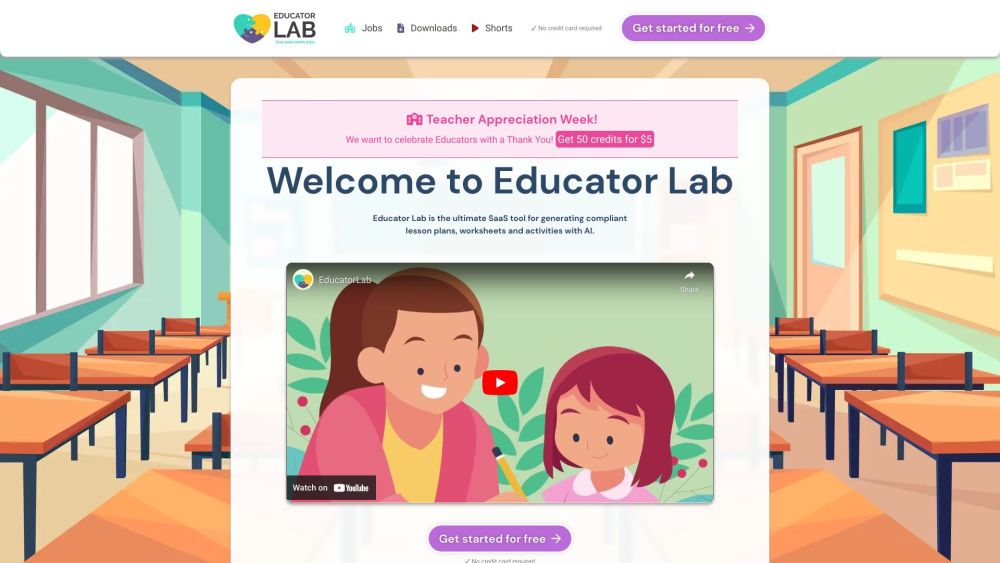 Educator Lab: AI Lesson Planning & Resources for Any Grade