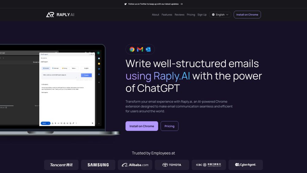 Raply.AI: Smart Email Replies, Instant Summarization & Multilingual Writing