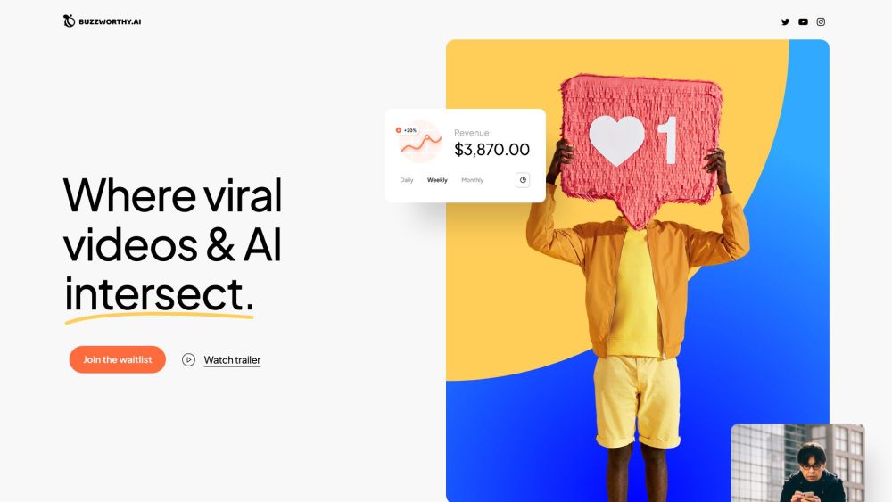 Buzzworthy.ai: AI-Driven Viral Videos & Scriptwriting Tool