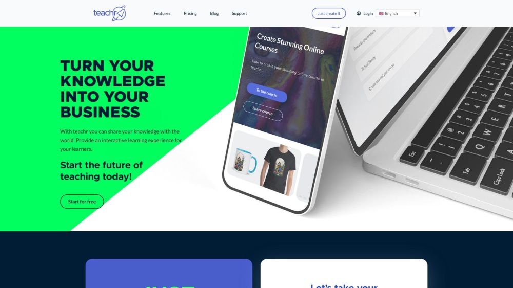 Teachr: AI Course Creation, Smart Marketing, Interactive Learning