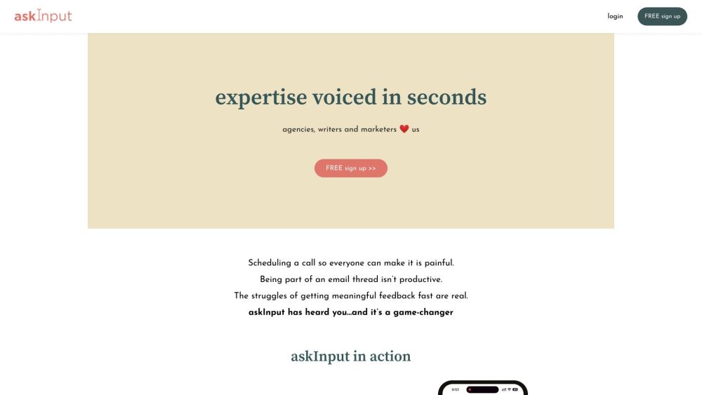 AskInput : Voice To Text, Rapid Responses, Intuitive Voice Recognition