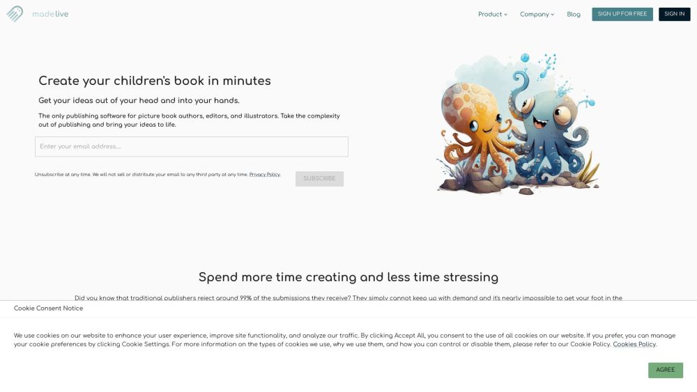 Made Live: Create, Publish, Share Perfect Children's Books Easily