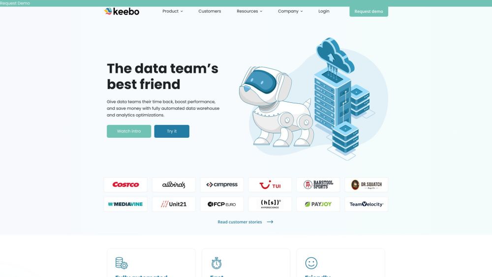 Keebo: Auto Data Warehouse, Real-Time Analytics & KPI Tracking