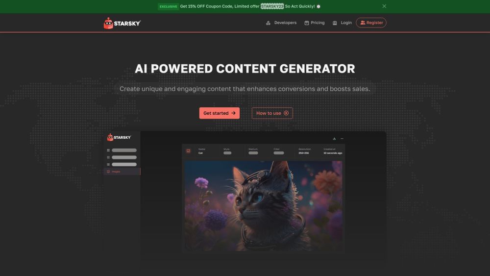 Starsky: AI-Powered Content Creation for Personalized Needs