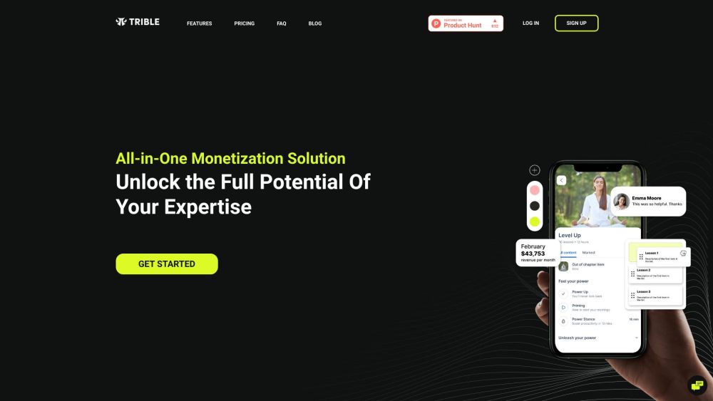 Trible: Build Apps, Create Courses, Grow Community, Monetize