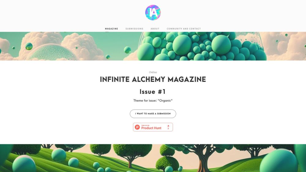 Infinite Alchemy Magazine: Organic Creativity, Infinite Ideas