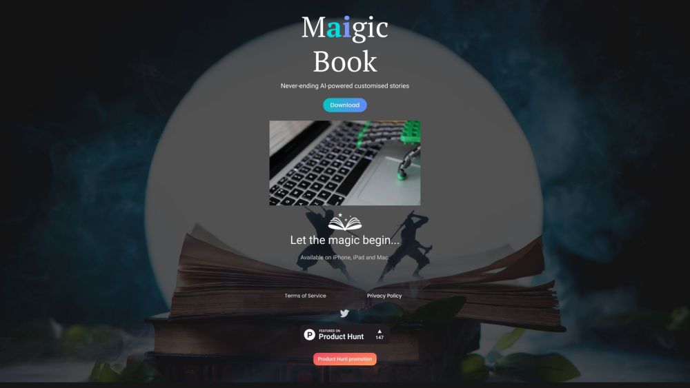 Magic Book: AI Stories, Custom Art, iOS & Mac
