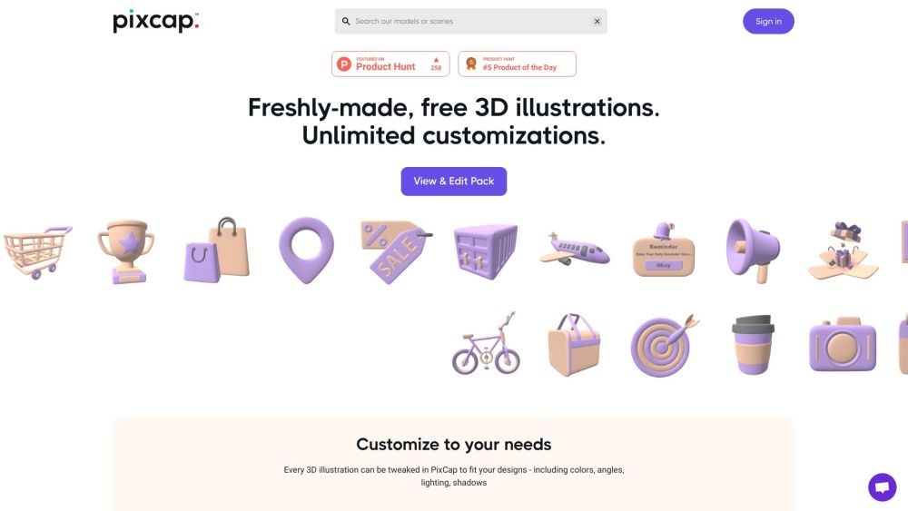 Pixcap: AI Creativity & 3D Design for Stunning Marketing Visuals