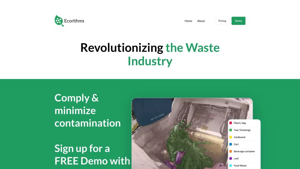 WasteAID by Ecorithms: AI Route Auditing & Waste Management : Automate Monitoring, Ensure Compliance, Boost Efficiency