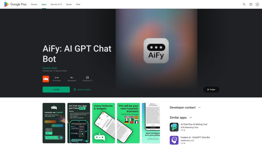AiFy: Real-Time GPT Responses & Enhanced Accessibility for Android