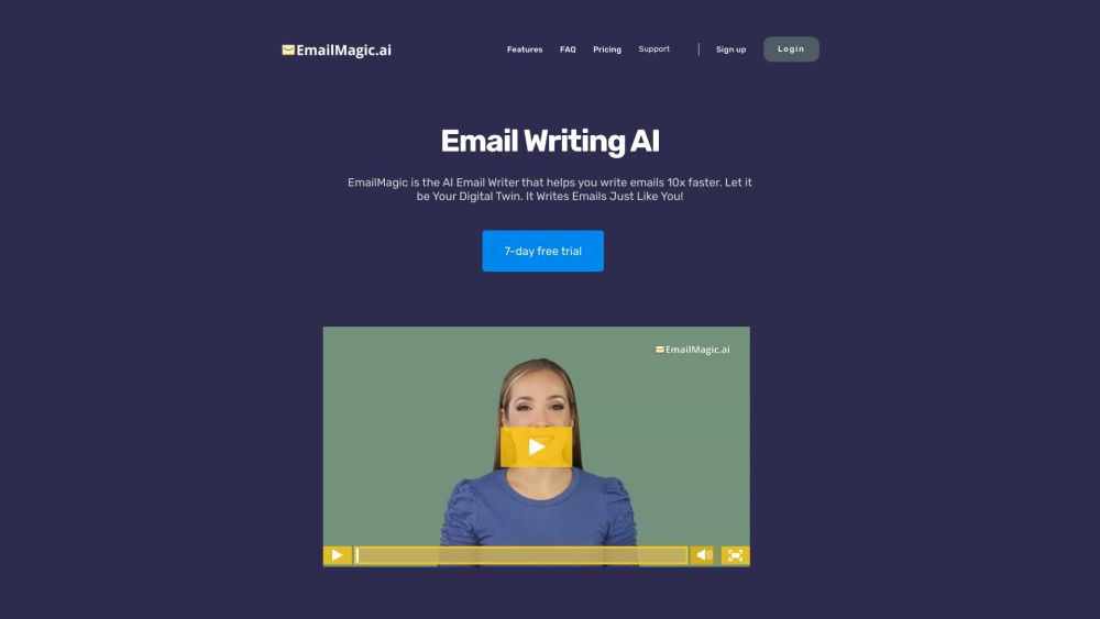 EmailMagic AI: AI-Powered Email Tool for Fast, Personalized Communication