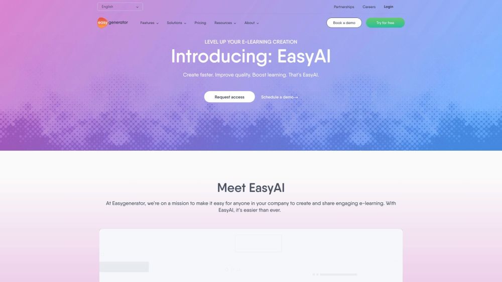 Easygenerator: Speedy E-Learning Creation & Interactive Training Tool