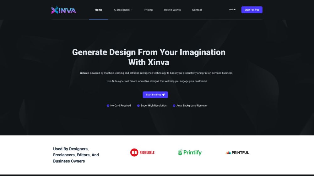 Xinva: AI Designer Tool for Stunning Visuals & Sales Boost