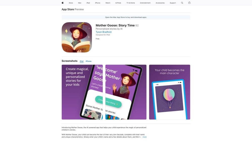 Storytelling AI: Magical, Personalized Kids' Stories for Bedtime