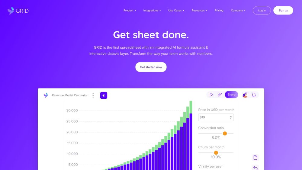 GRID: Sync & Visualize Data Across Apps in a Smart Interface