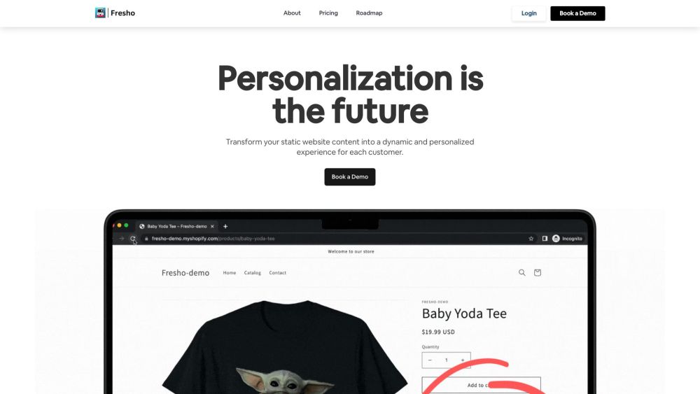 Fresho: AI Emails & Adaptive Content for Personalized Shopping