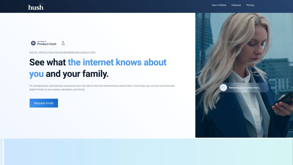 Hush Privacy AI: Finds & Removes Exposed Data, Shields Business