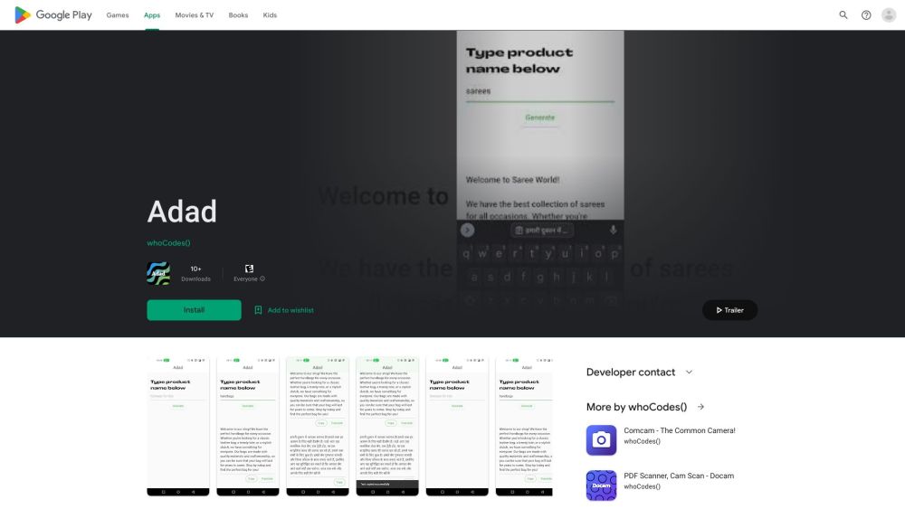 Adad: AI Ad Copy & Content Generation in Hindi for Local Marketing Success