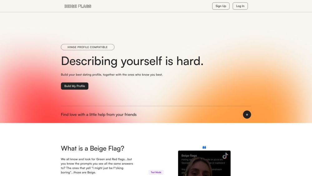 Beige Flags : Analyze, Manage, Enhance Online Presence & Reputation