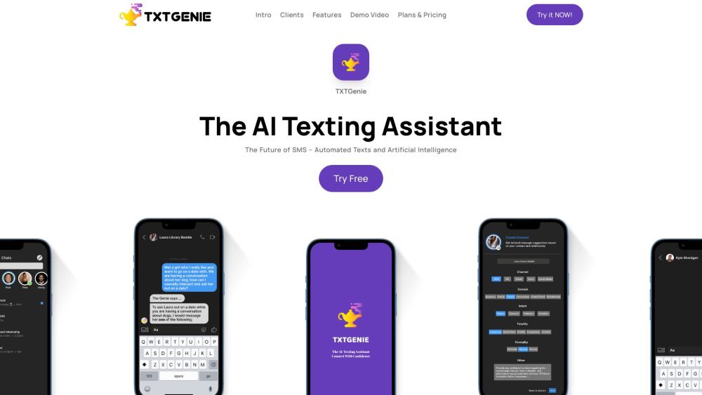 TXTGENIE AI: Quick, High-Quality Content Creation with AI Power