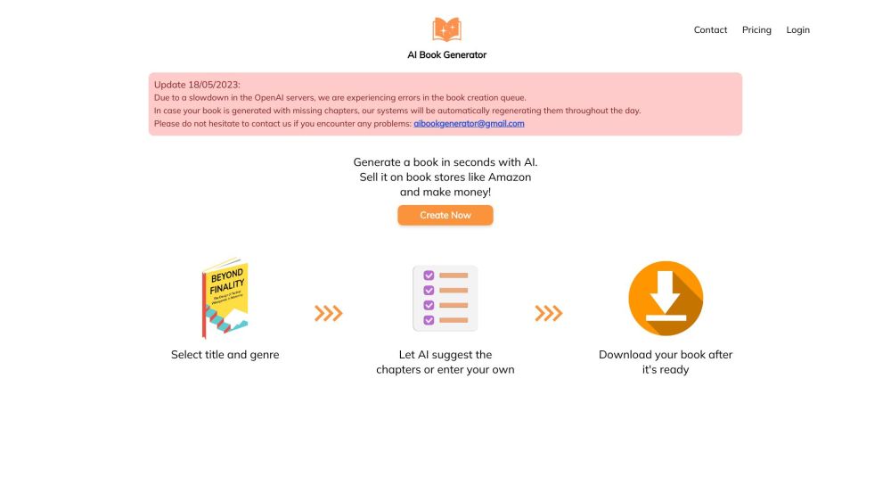 AI Book Generator: Create, Customize, Sell eBooks on Amazon & Kobo