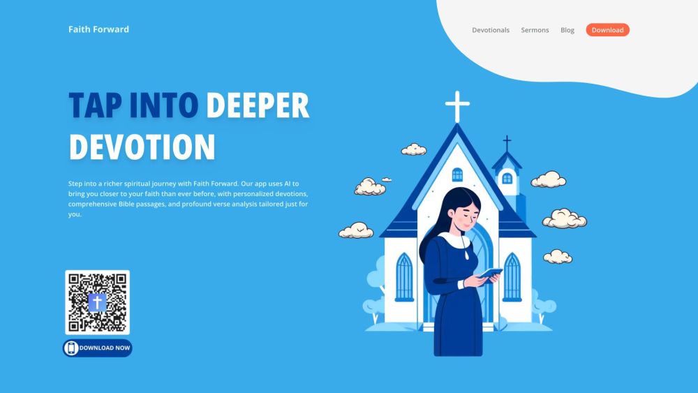 Faith Forward: AI-Powered Christian Content & Devotionals