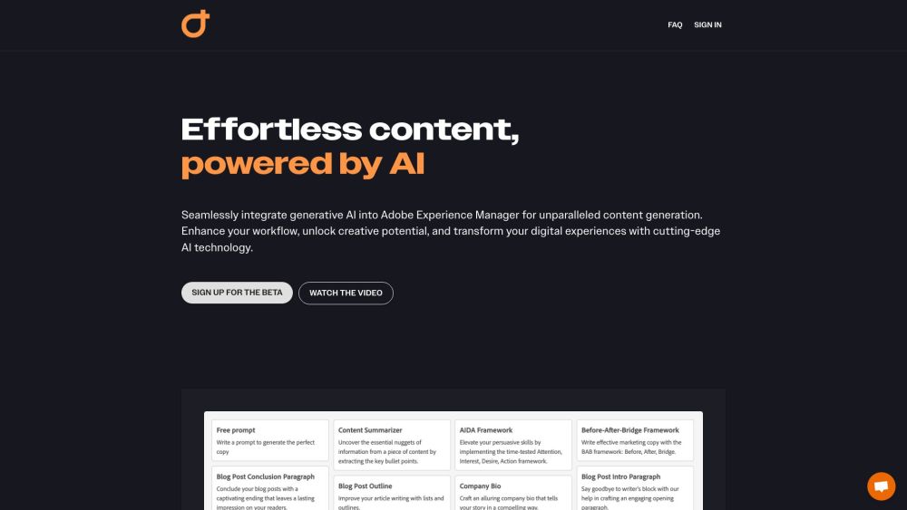 Opax AI Content: Seamless Adobe AEM Integration for Generative AI