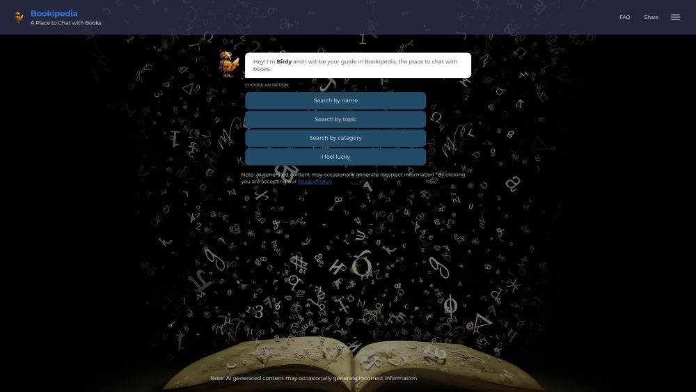 Bookipedia : AI-Powered Interaction, Enhanced Comprehension