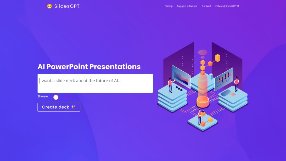 SlidesGPT : Single Prompt Presentations, Effortless, Smart, Stunning
