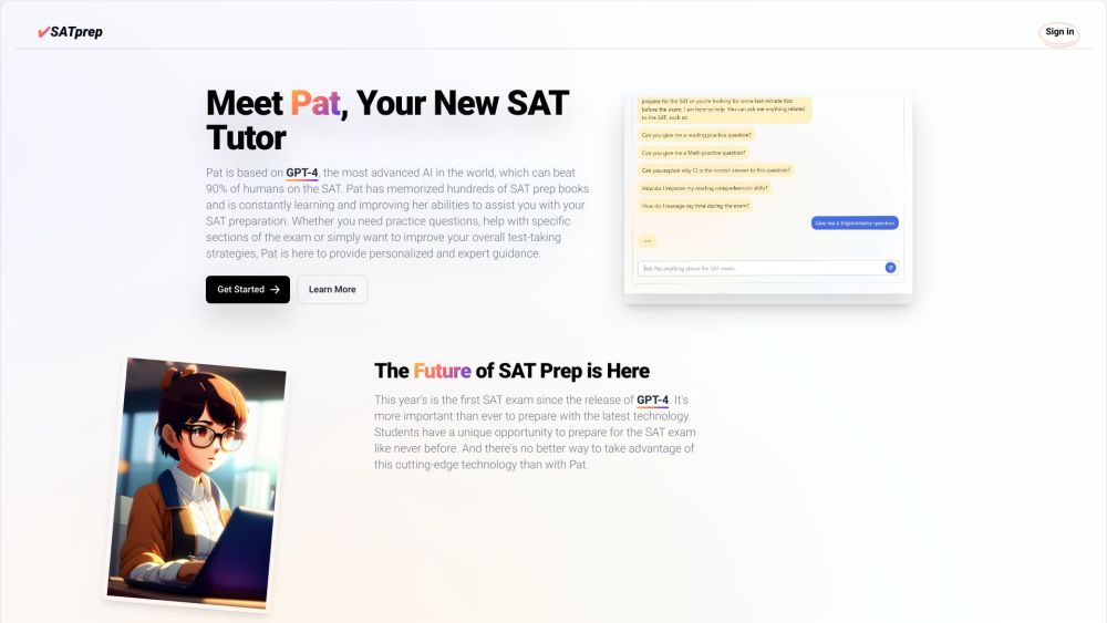 SATprep : AI Tutor, Personalized Prep, Boost Scores, Ace SAT