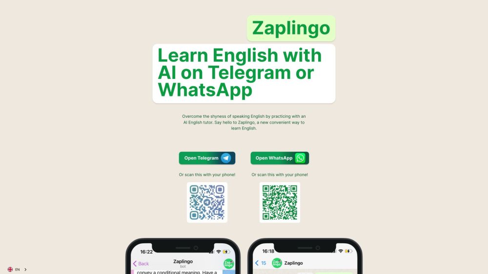 Zaplingo: AI Tutor for Confident English Conversations