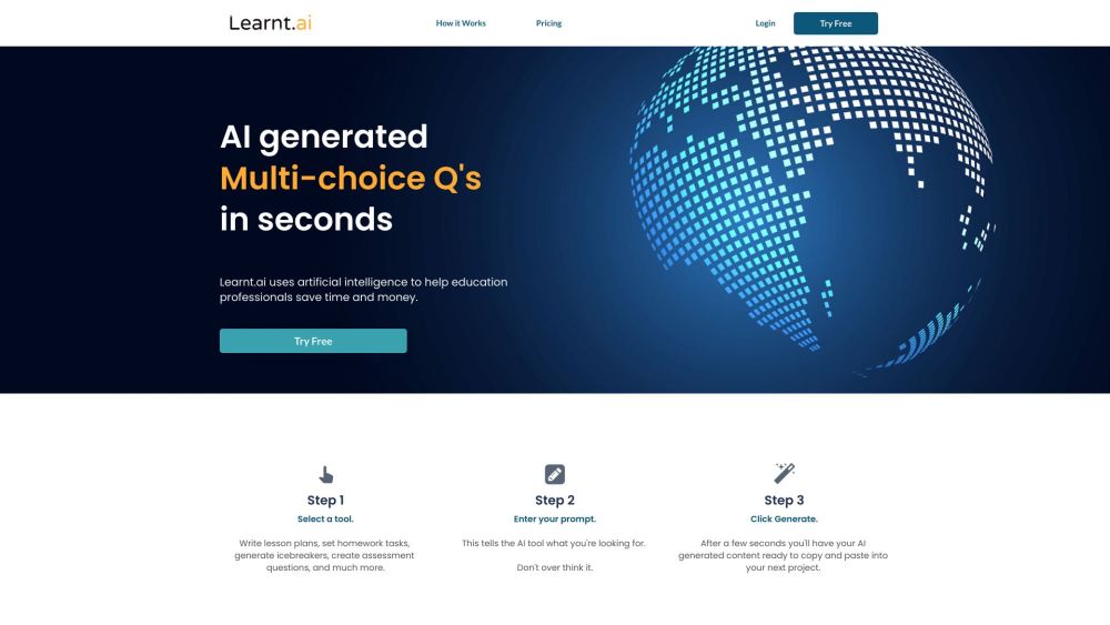 Learnt.ai: AI Tools for Lesson Plans, Training & Classroom Engagement