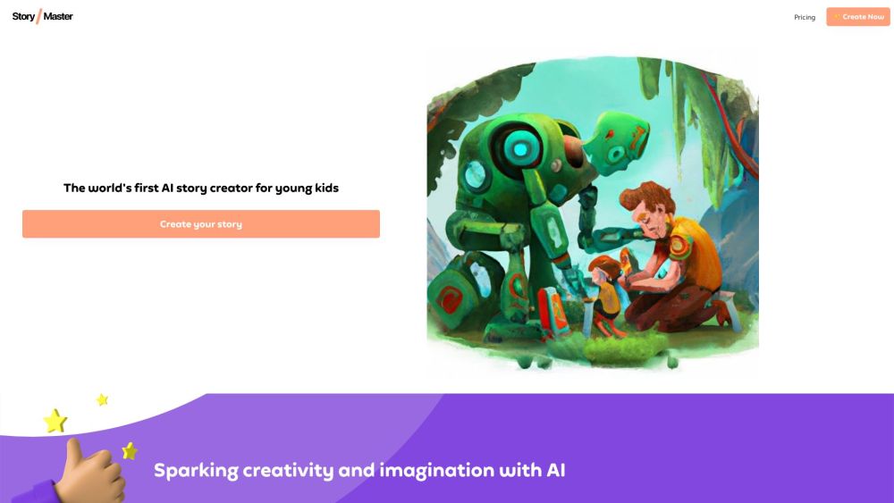 Storymaster: AI-Powered Personalized Kids' Stories & Art